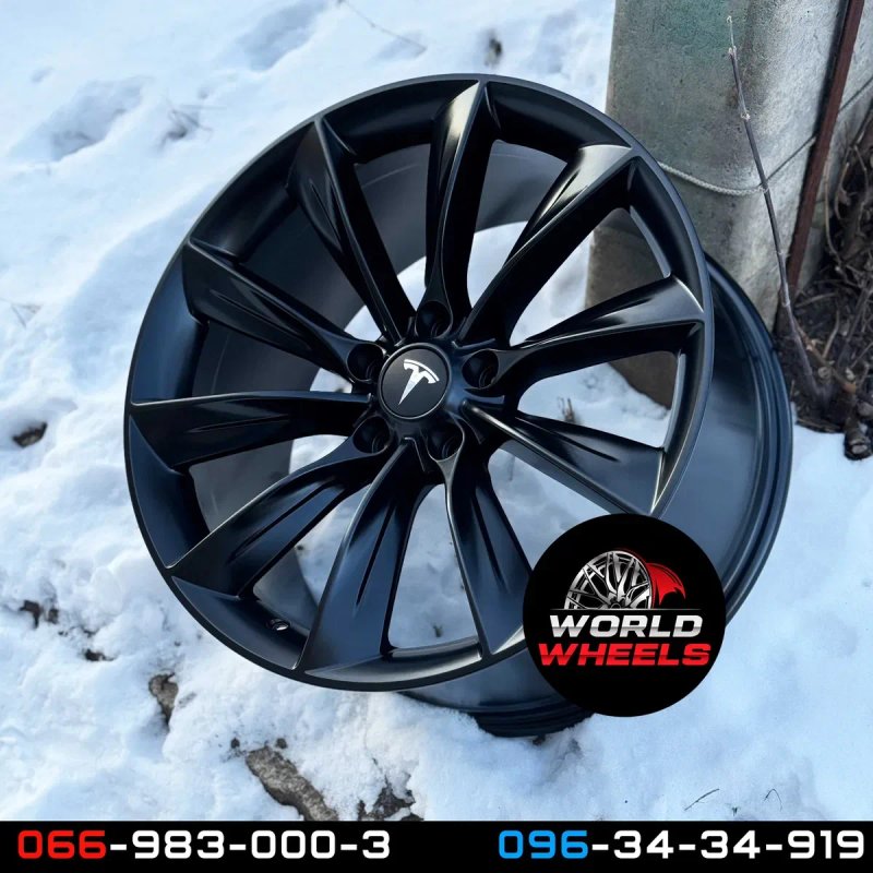 Диски R19 5x114.3 Tesla Model 3 Model Y тесла модел У 3 Perfomance — фото 5