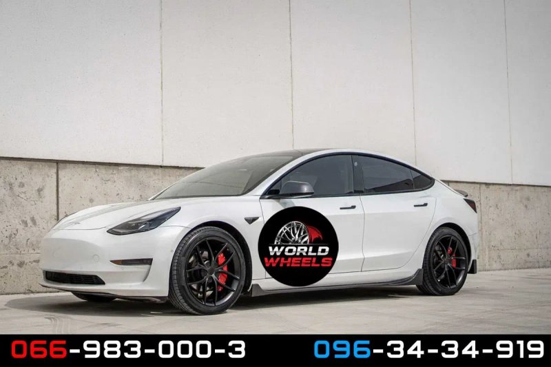 Диски R19 5x114.3 Tesla Model 3 Model Y  тесла модел У 3 PERFOMANCE — фото 7
