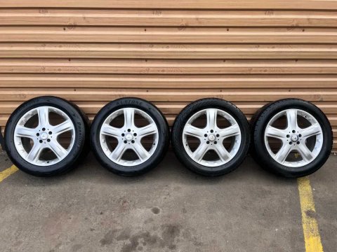 Диски R19 с резиной Mercedes ML W164 W166 колеса GL X164 X166 титаны