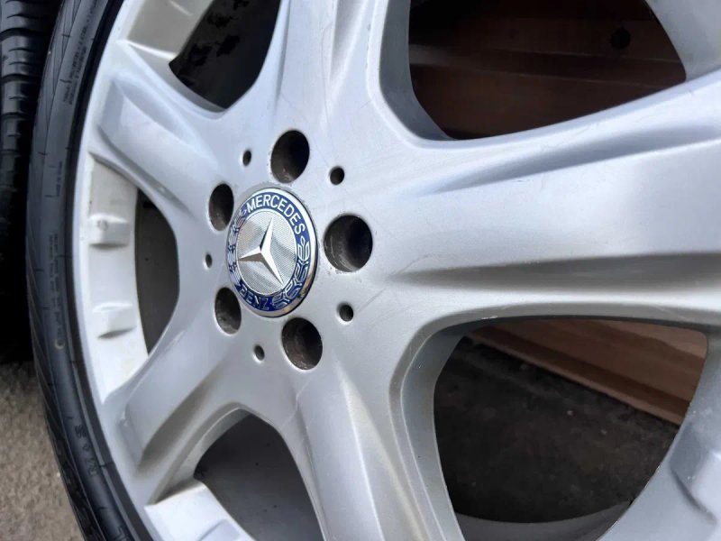 Диски R19 с резиной Mercedes ML W164 W166 колеса GL X164 X166 титаны — фото 6