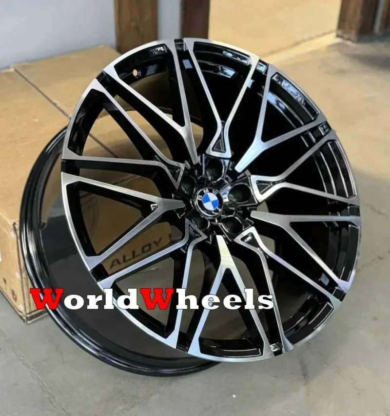 Диски R20 5x112 BMW XM X5m X6 G05 G01 G06 G07 G70 разноширокие 818 m — фото 3