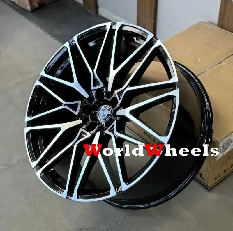Диски R20 5x112 BMW XM X5m X6 G05 G01 G06 G07 G70 разноширокие 818 m — фото 4