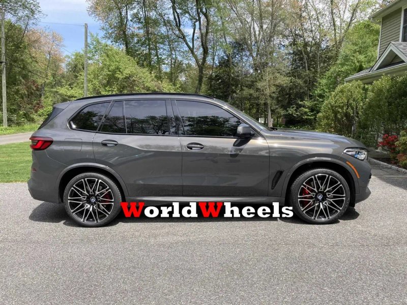 Диски R20 5x112 BMW XM X5m X6 G05 G01 G06 G07 G70 разноширокие 818 m — фото 7