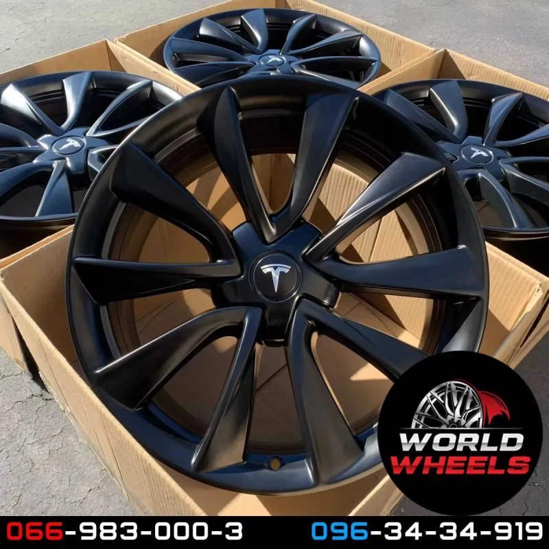 Диски R20 5x114.3 Tesla Model 3 Model Y тесла модел У 3 Perfomance — фото 5