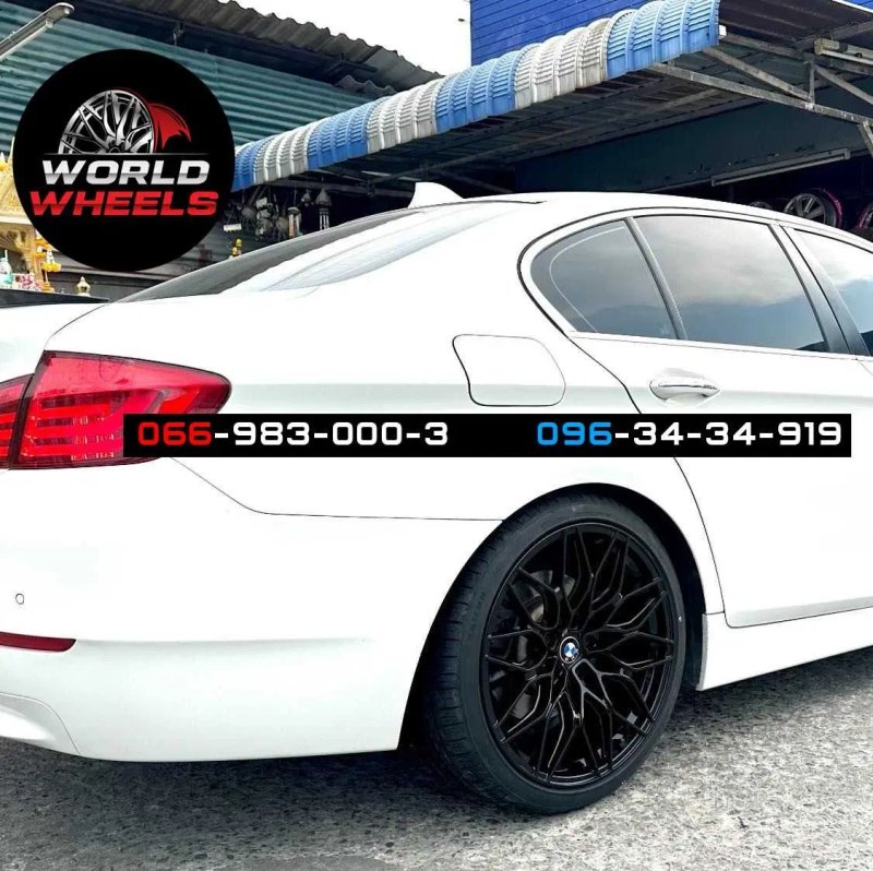 Диски R20 5x120 BMW F10 F30 F31 F06 F12 F01 F07 E90 1000m разноширокие — фото 7