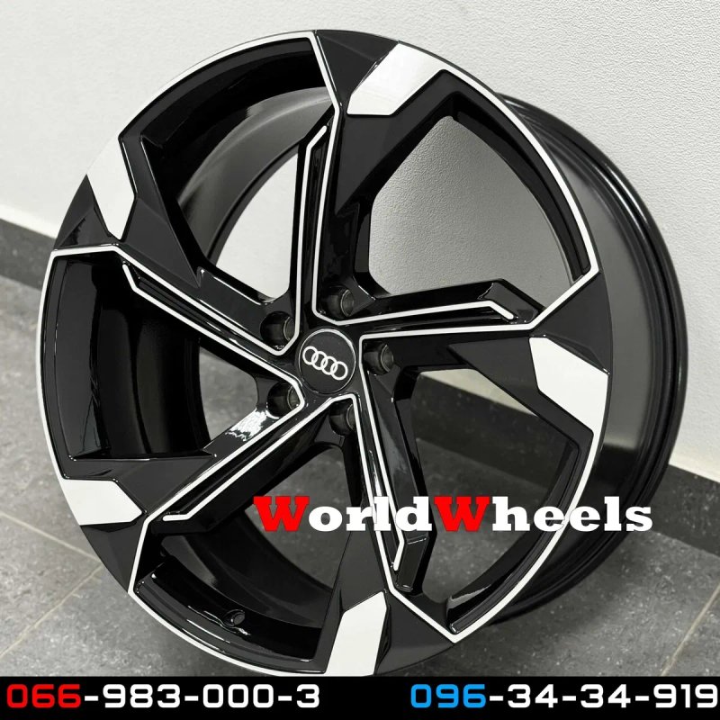 Диски R21 5x112 Audi E-Tron Q8 Q5 A6 A7 Q7 Q5 Q3 Volkswagen Touareg — фото 6