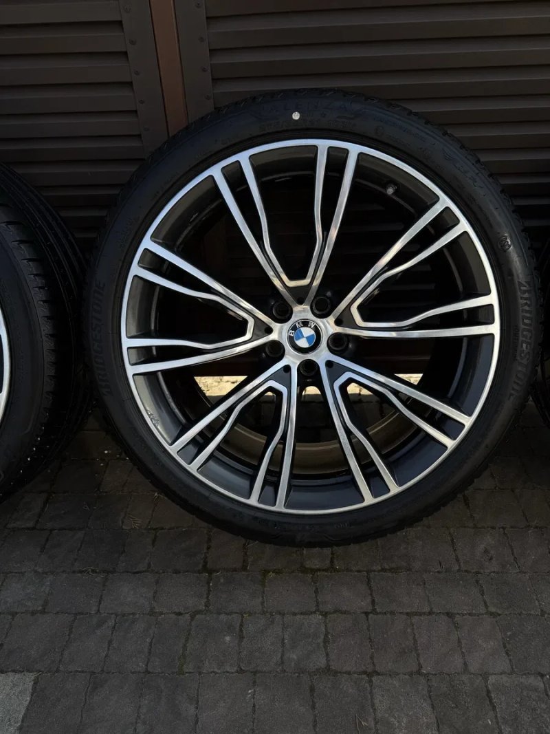 Диски r21 bmw 726i M стиль x3 g01 x4 g02 колеса у зборі бмв г01 г02 — фото 4