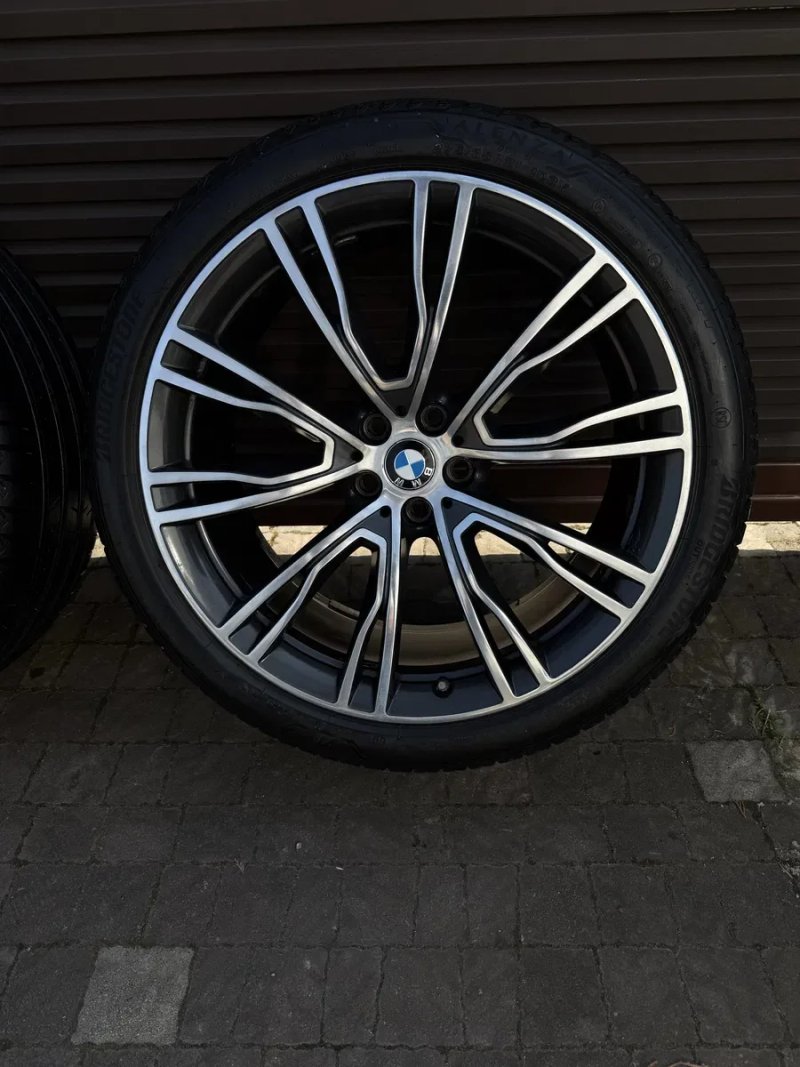 Диски r21 bmw 726i M стиль x3 g01 x4 g02 колеса у зборі бмв г01 г02 — фото 5