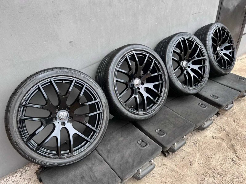 Диски R22 BMW X5 E70 E71 E53 колеса БМВ Х5 Е70 Е71 титаны — фото 2