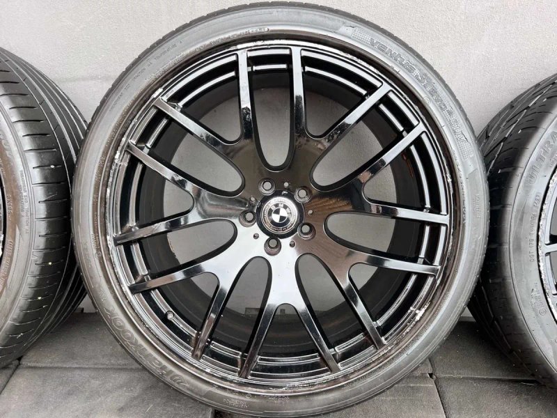 Диски R22 BMW X5 E70 E71 E53 колеса БМВ Х5 Е70 Е71 титаны — фото 5