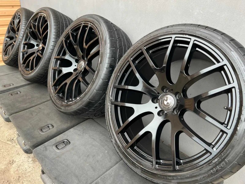 Диски R22 BMW X5 E70 E71 E53 колеса БМВ Х5 Е70 Е71 титаны — фото 6