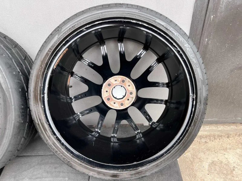 Диски R22 BMW X5 E70 E71 E53 колеса БМВ Х5 Е70 Е71 титаны — фото 8