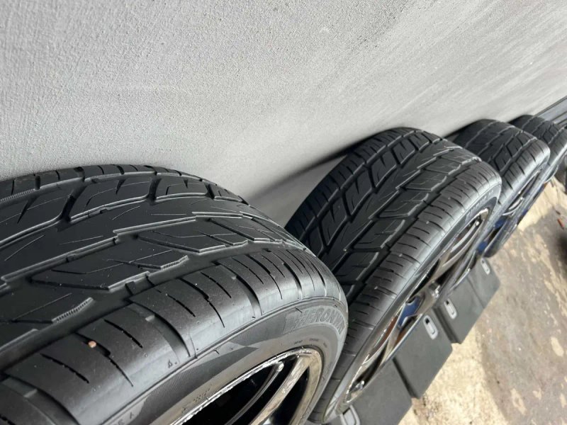 Диски R22 с резиной Mercedes ML W164 GL X164 титаны МЛ ГЛ 164 колеса — фото 4