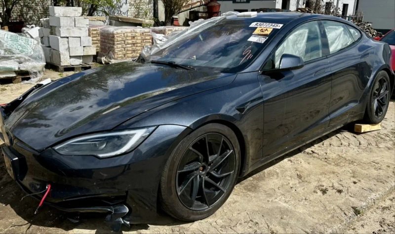 Диски разноширокие комплект на Tesla Model S от 22 года — фото 2