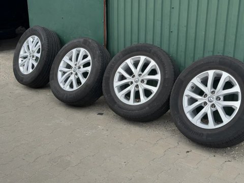 Диски RENAULT ESPACE V Grand Scenic Talisman5/114.3 R17 7J ET37 + шини літо 235/65R17 CONTINENTAL