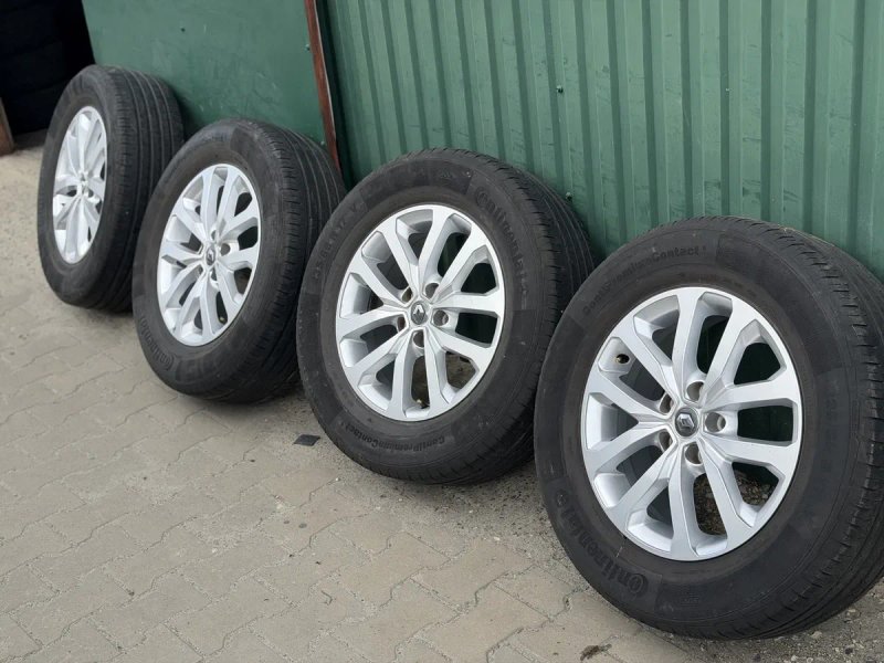 Диски RENAULT ESPACE V Grand Scenic Talisman5/114.3 R17 7J ET37 + шини літо 235/65R17 CONTINENTAL — фото 3