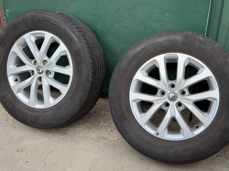 Диски RENAULT ESPACE V Grand Scenic Talisman5/114.3 R17 7J ET37 + шини літо 235/65R17 CONTINENTAL — фото 5