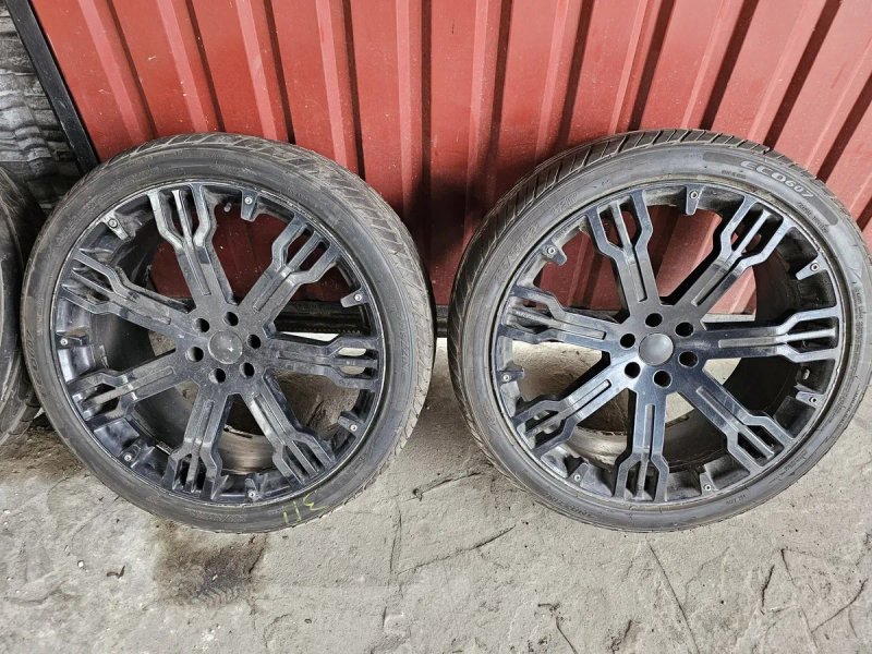 Диски рест с резиной R22/285/35.Nissan R51 и D40. — фото 2