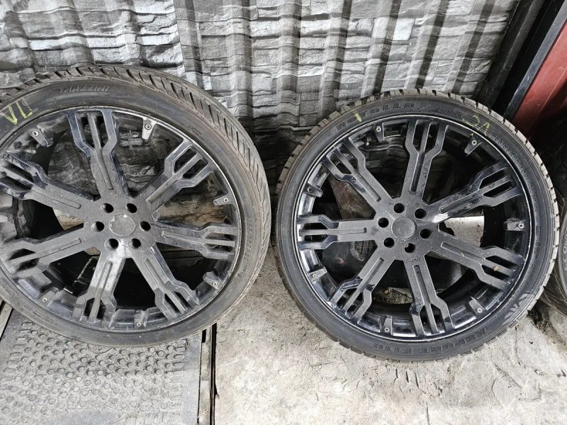 Диски рест с резиной R22/285/35.Nissan R51 и D40. — фото 3