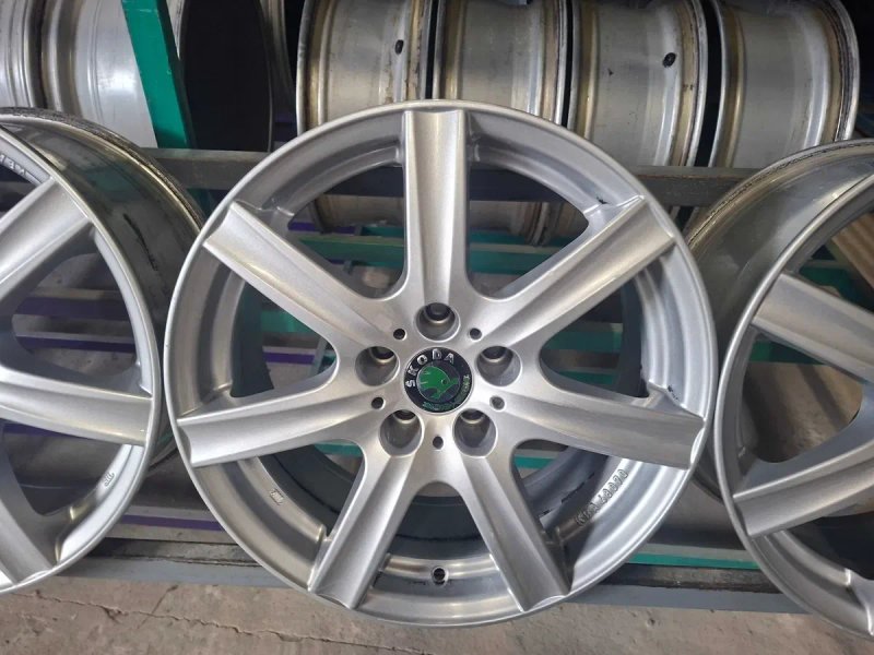 Диски Rial Шкода 5/112 R17 7,5J ET28  Skoda. — фото 6