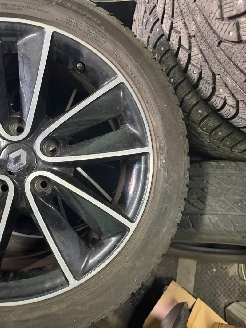 Диски с зимней резиной Renault r17 5x114.3 — фото 3