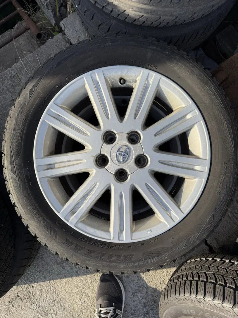 Диски с зимней резиной Toyota Avalon Toyota Camry 40 Тойота Авалон Тойота Камри 40 — фото 6