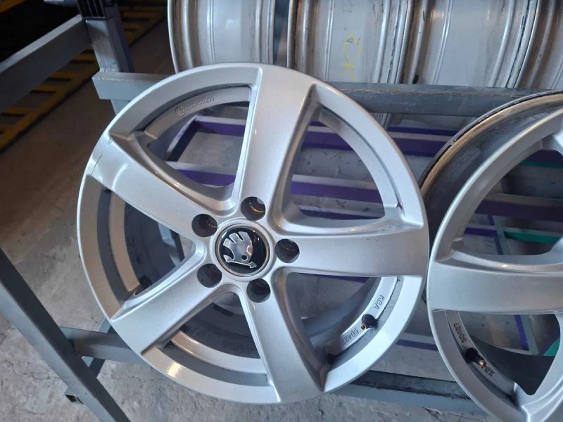 Диски Шкода 5/112 R16 6,5J ET42 Skoda. — фото 4