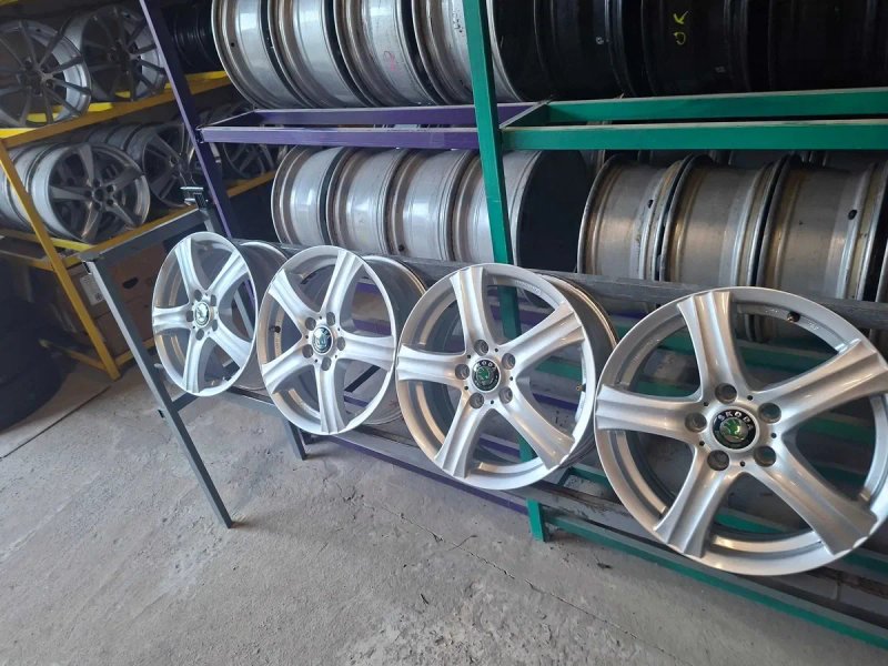Диски  Шкода 5/112 R16 6J ET48  Skoda. — фото 2