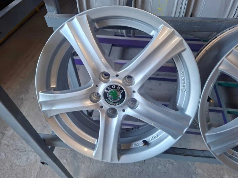 Диски  Шкода 5/112 R16 6J ET48  Skoda. — фото 4