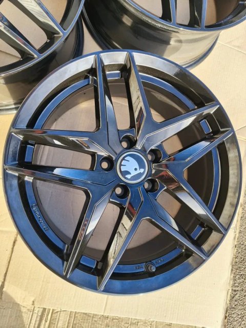 Диски Skoda Kodiaq Enyaq Octavia SuperB Karoq VW Tiguan Passat Golf T-ROC Touran Arteon Jetta Audi A4 A6 Q3 Q5 Seat Altea Ateca Mercedes BMW R18(5*112