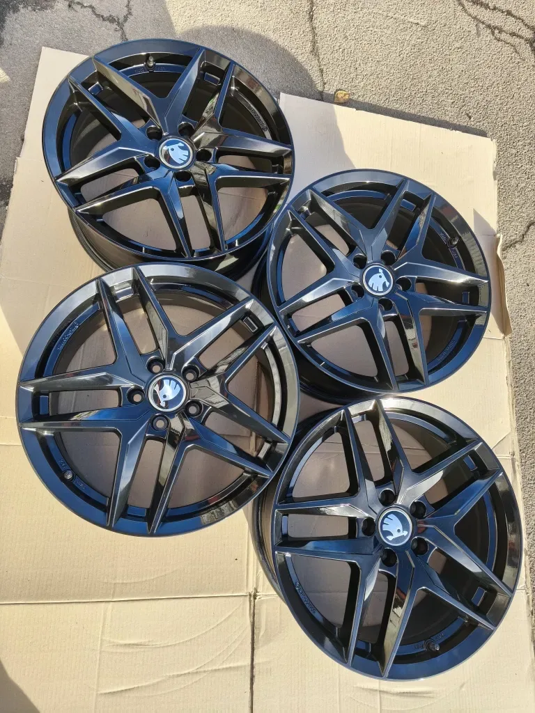 Диски Skoda Kodiaq Enyaq Octavia SuperB Karoq VW Tiguan Passat Golf T-ROC Touran Arteon Jetta Audi A4 A6 Q3 Q5 Seat Altea Ateca Mercedes BMW R18(5*112 — фото 7