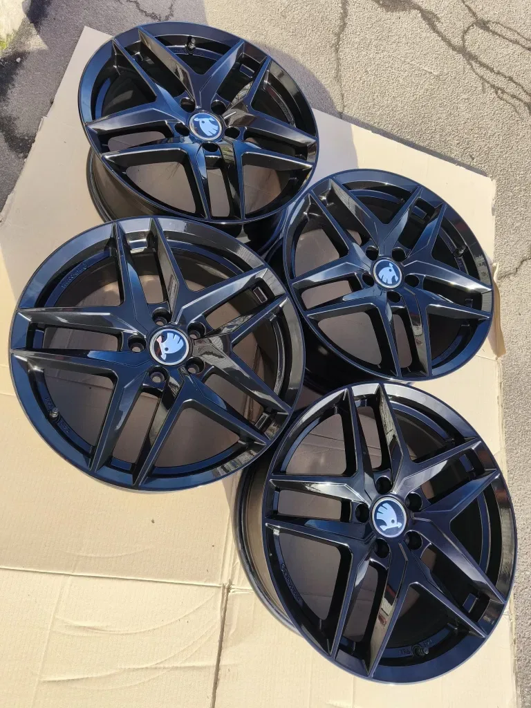 Диски Skoda Kodiaq Enyaq Octavia SuperB Karoq VW Tiguan Passat Golf T-ROC Touran Arteon Jetta Audi A4 A6 Q3 Q5 Seat Altea Ateca Mercedes BMW R18(5*112 — фото 8