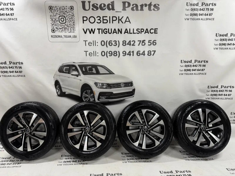 Диски,титани R17, VWтігуан,volkswagen,інших моделей — фото 2