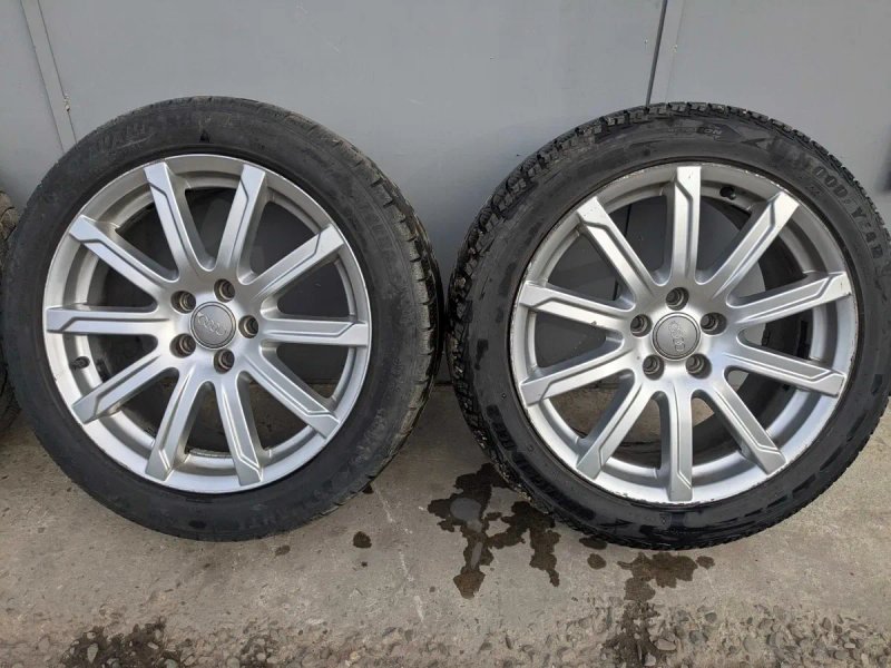 Диски Титани R18 5x112 ET47 8'' Audi A4 B8 A5 8T A6 C7 A7 s-line Зима — фото 4