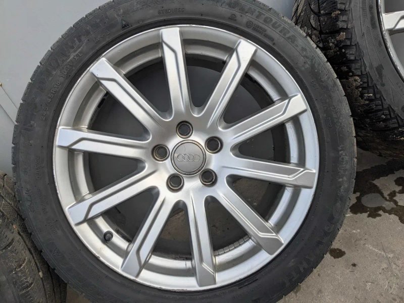 Диски Титани R18 5x112 ET47 8'' Audi A4 B8 A5 8T A6 C7 A7 s-line Зима — фото 6