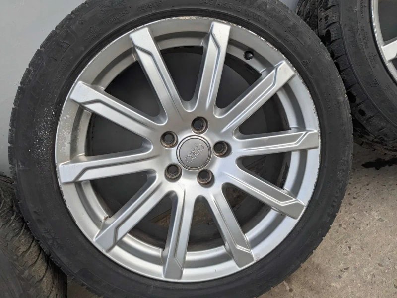 Диски Титани R18 5x112 ET47 8'' Audi A4 B8 A5 8T A6 C7 A7 s-line Зима — фото 7