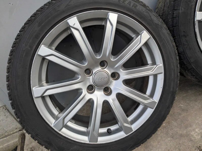 Диски Титани R18 5x112 ET47 8'' Audi A4 B8 A5 8T A6 C7 A7 s-line Зима — фото 8
