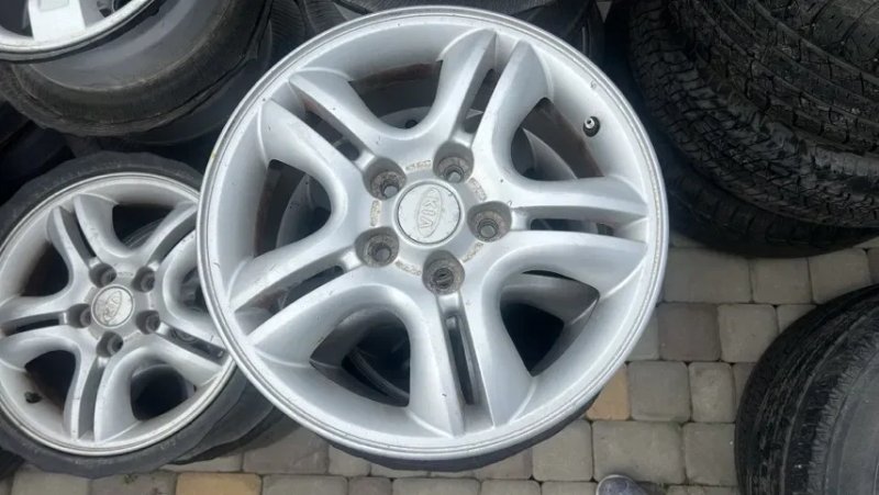 Диски титанові Колесні Kia sporteg кіа спортедж спортеч Hyundai Tucson — фото 5