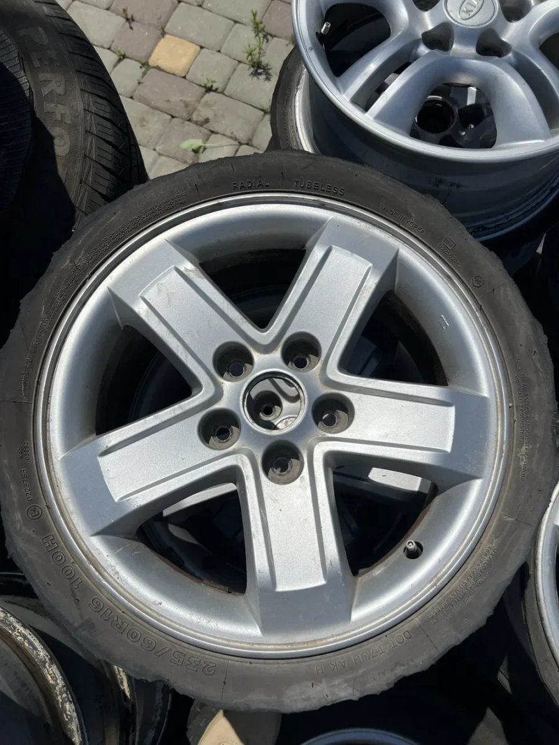 Диски титанові Колесні Kia sporteg кіа спортедж спортеч Hyundai Tucson — фото 7
