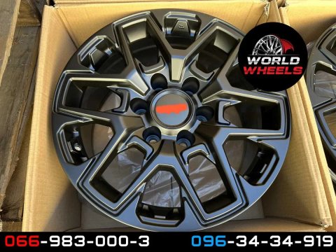 Диски TRD R18 6x139.7 Toyota Land Cruiser 300 Lexus LX600 Prado 250 GX550 Tundra