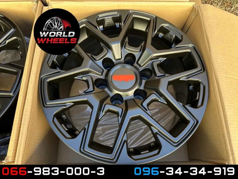 Диски TRD R18 6x139.7 Toyota Land Cruiser 300 Lexus LX600 Prado 250 GX550 Tundra — фото 3