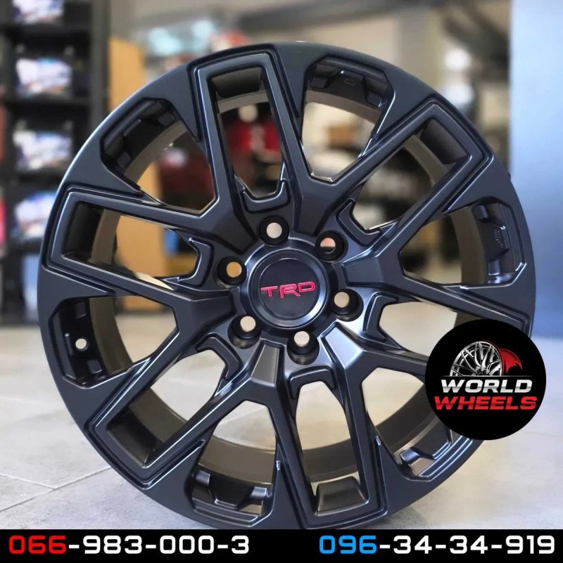 Диски TRD R18 6x139.7 Toyota Land Cruiser 300 Lexus LX600 Prado 250 GX550 Tundra — фото 4