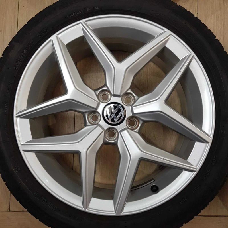 Диски VW R17 5x100 Polo Seat Ibiza Skoda Fabia Subaru Impreza Р17 — фото 3