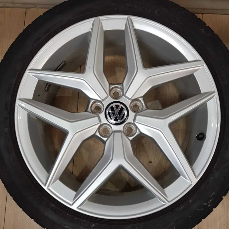 Диски VW R17 5x100 Polo Seat Ibiza Skoda Fabia Subaru Impreza Р17 — фото 6