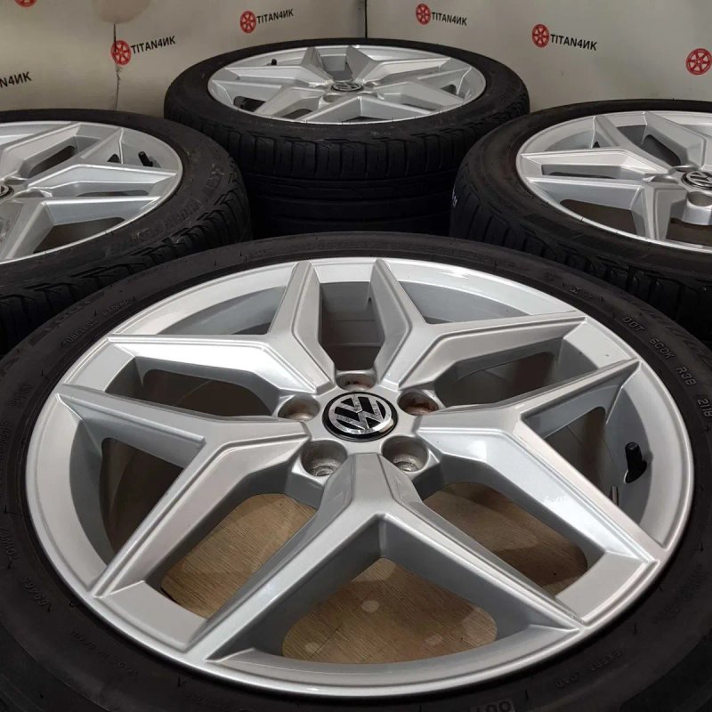 Диски VW R17 5x100 Polo Seat Ibiza Skoda Fabia Subaru Impreza Р17 — фото 7