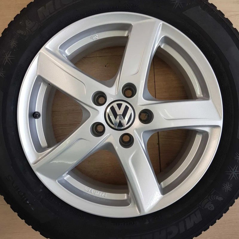 Диски VW R17 5x112 Golf Jetta Caddy Touran Skoda Octavia Superb Seat — фото 4