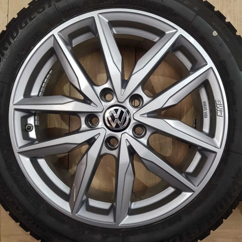 Диски VW R17 5x112 Passat Tiguan T-Roc Jetta Golf Touran Caddy Skoda Superb Octavia Karoq Kodiaq — фото 4