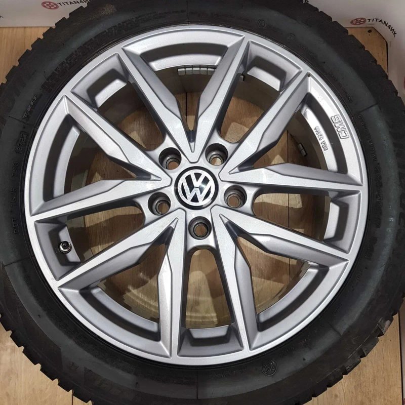 Диски VW R17 5x112 Passat Tiguan T-Roc Jetta Golf Touran Caddy Skoda Superb Octavia Karoq Kodiaq — фото 6