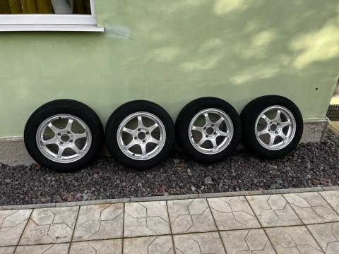 Диски з резиною 4.100 R14 в хорошому стані (Ваз,Nissan,Opel,Toyota,VW,Lanos…)