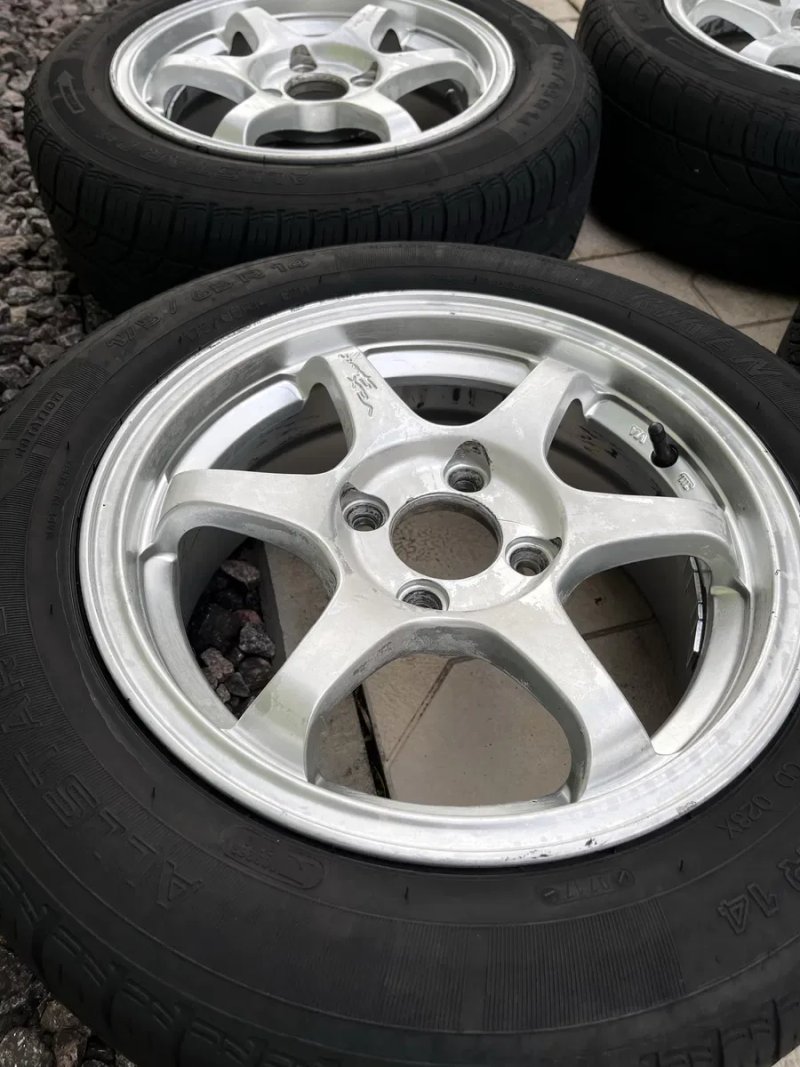 Диски з резиною 4.100 R14 в хорошому стані (Ваз,Nissan,Opel,Toyota,VW,Lanos…) — фото 4